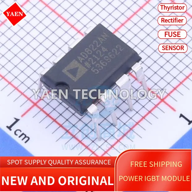 

AD822AN AD822 AD822ANZ 10 шт./партия Новый оригинальный микроконтроллер хорошая цена и качество