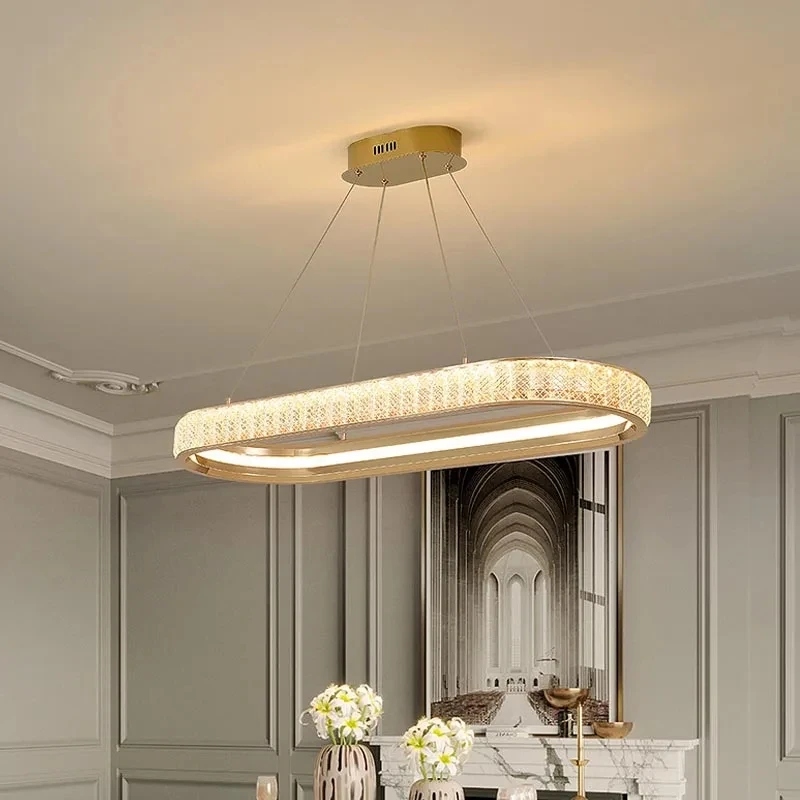 2024 Nordic Modern Ring светильник внутреннее украшение для гостиной роскошные