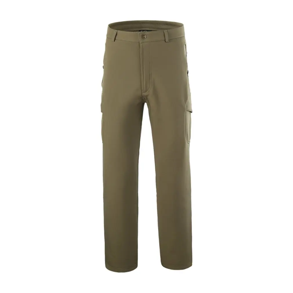 

Waterproof Soft Shell Pants Men Windproof Military Trousers Army Hunting Wear-resisting Keep Warm Pants