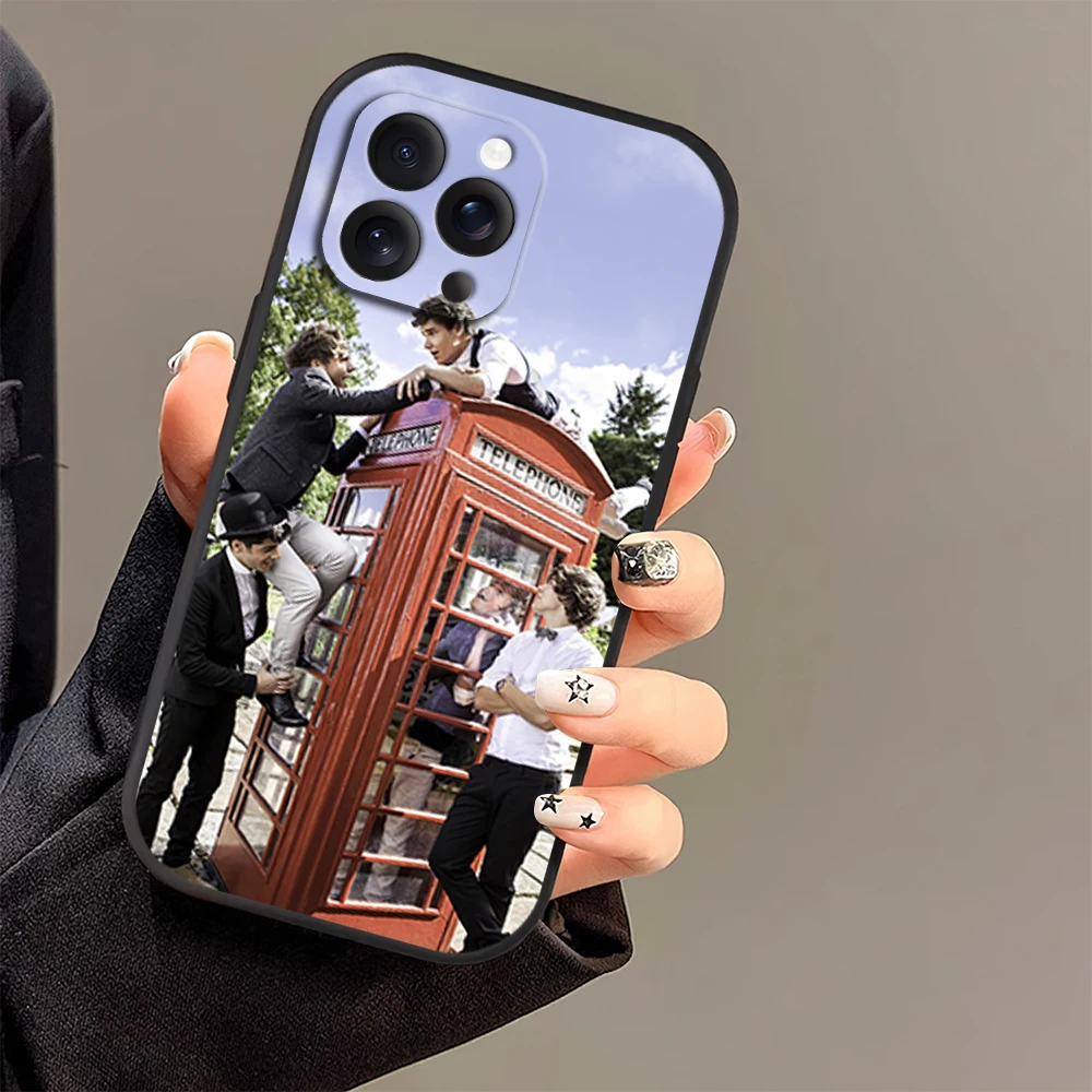 Band O-One D-Directions Take Me Home Phone Case for iPhone 12 11 14 15 13 16 Max Plus Pro Black Soft Silicone Cover