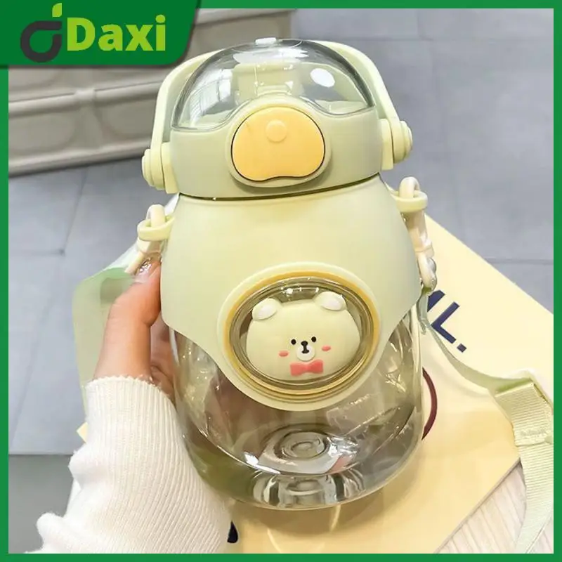 

Cute Cartoon Tumbler Kids Children Direct Drinking Bottle Sports Cold Juice Water Cup Drink Bottles With Lid And Straw Drinkware