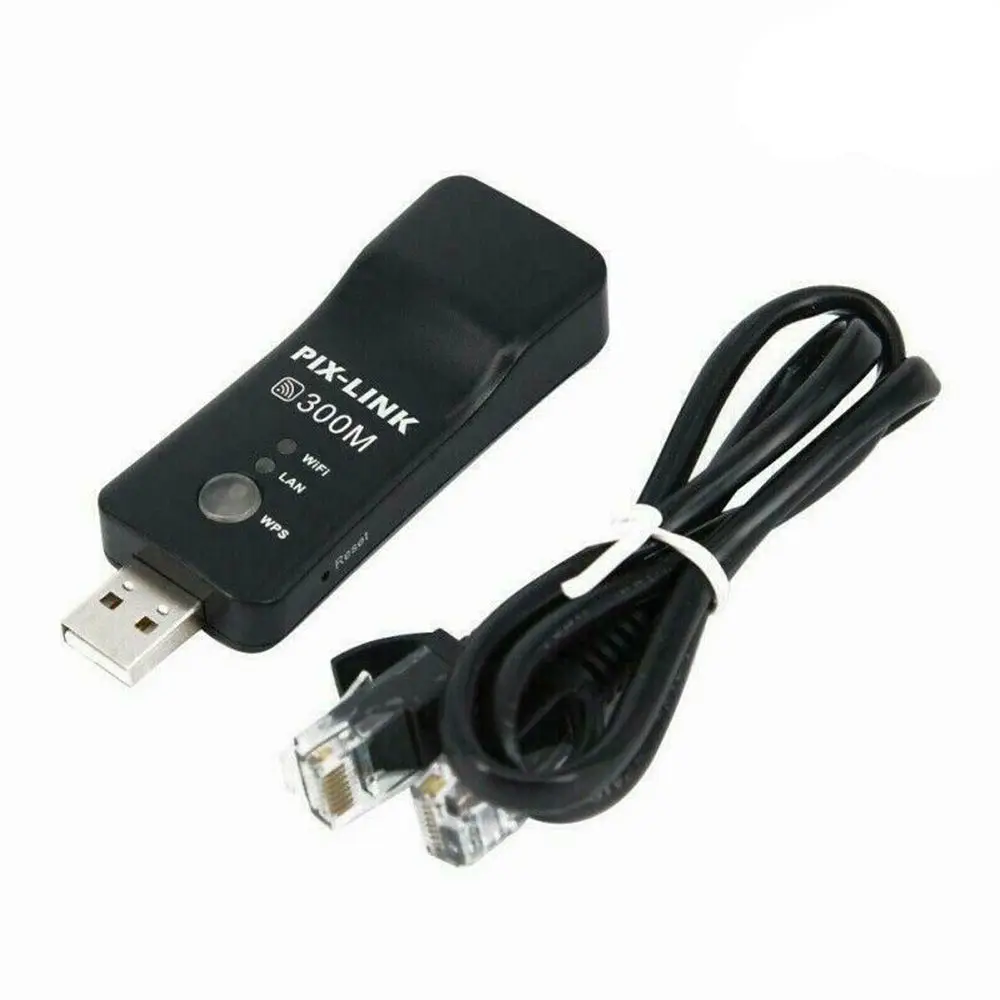 USB-ретранслятор для сети 300 м беспроводной усилитель сигнала адаптер LAN Wi-Fi-ключ