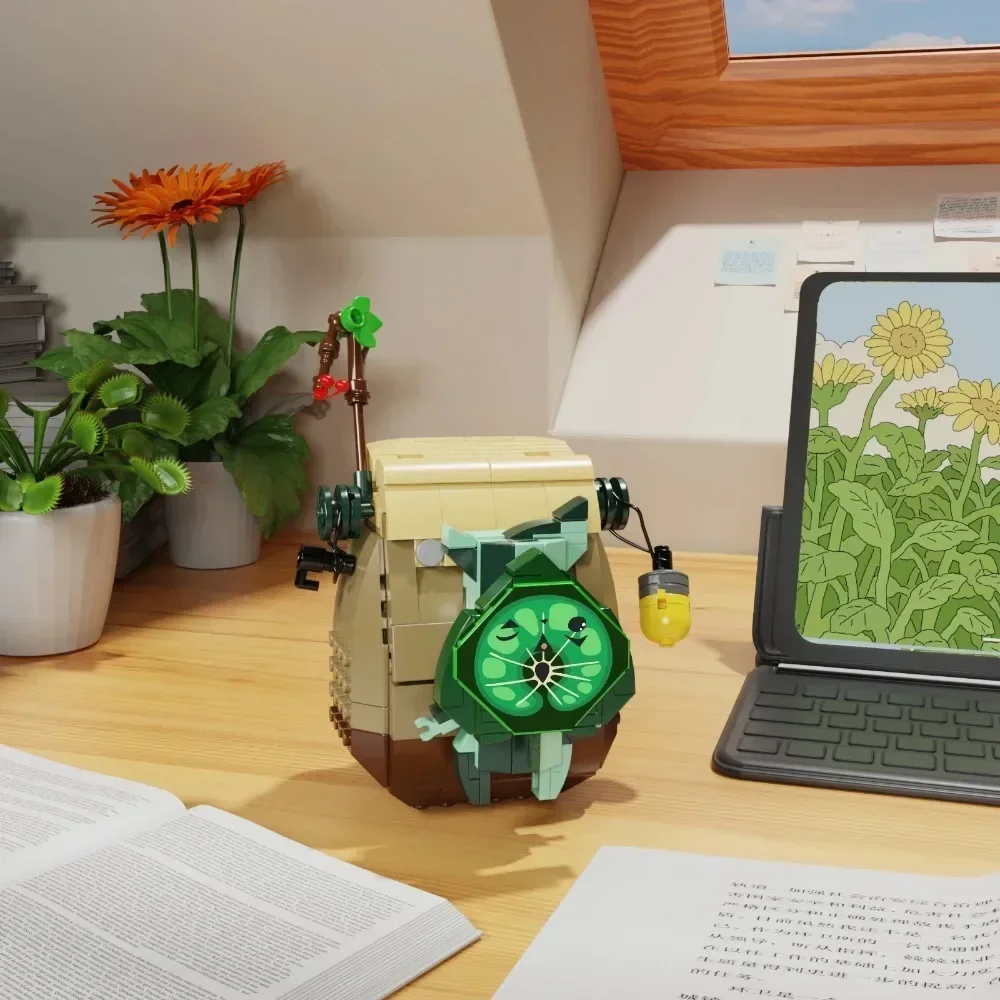 376 шт. Детский конструктор с принтом корока