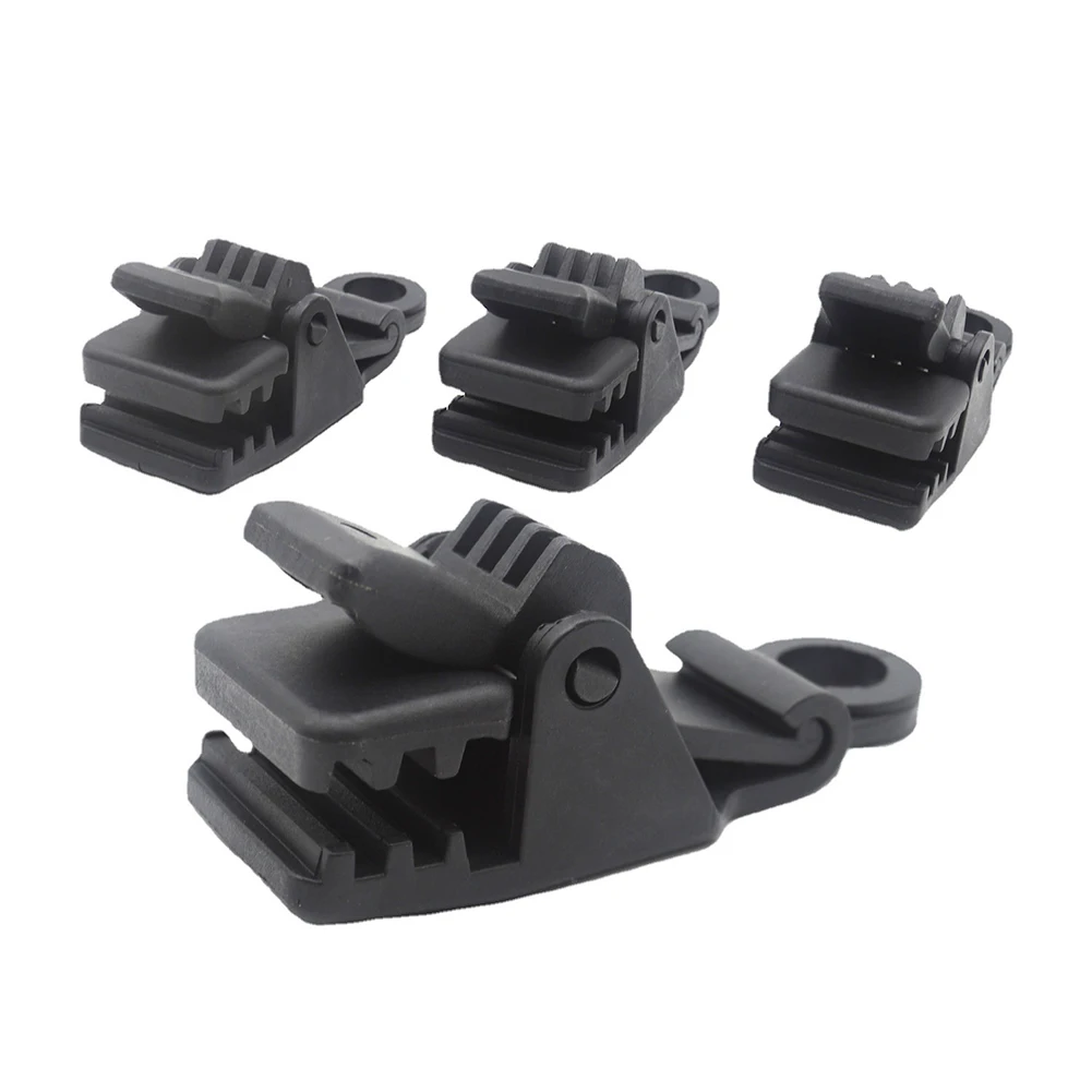 

5pcs Tarpaulin Clip Tent Canopy Buckle Outdoor Wind Rope Clamp Awning Mount Clip Mountaineering Camping Accessories New