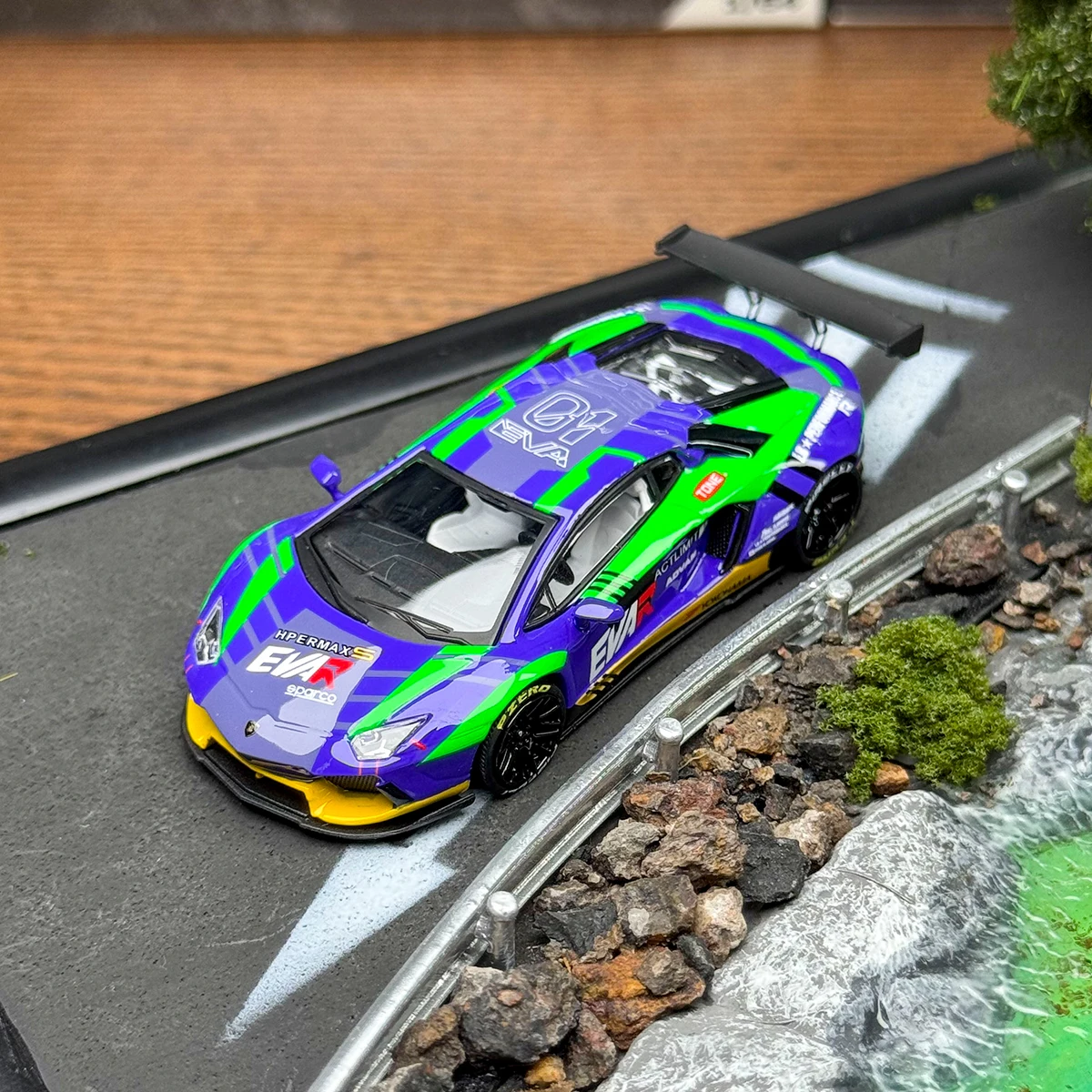 Фото Модель King, литая под давлением, масштаб 1/64, модель автомобиля из сплава Lamborghini, Lamborghini Lp700, игровые транспортные средства, игрушки для мальчиков, коллекция подарков №4