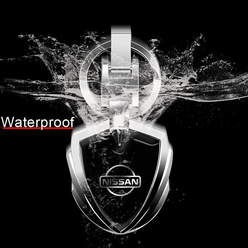 Автомобильный металлический хромированный 3D брелок для мужчин и женщин