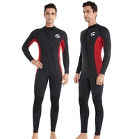 3mm neoprene wetsuit mens fashion one piece long sleeve front slanted zipper warm sun protection snorkeling surfing wetsuit