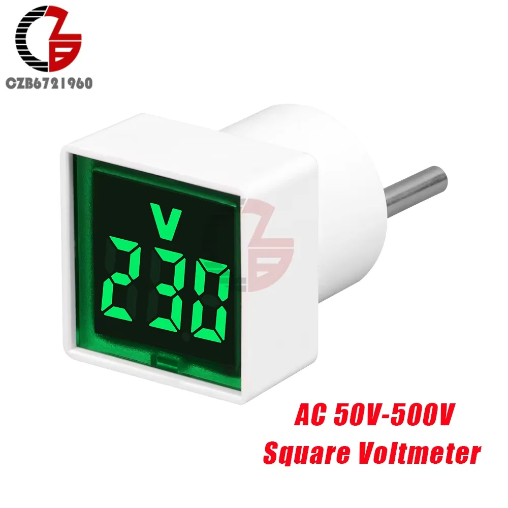 

Gaqqee Цифровой вольтметр 50-500В