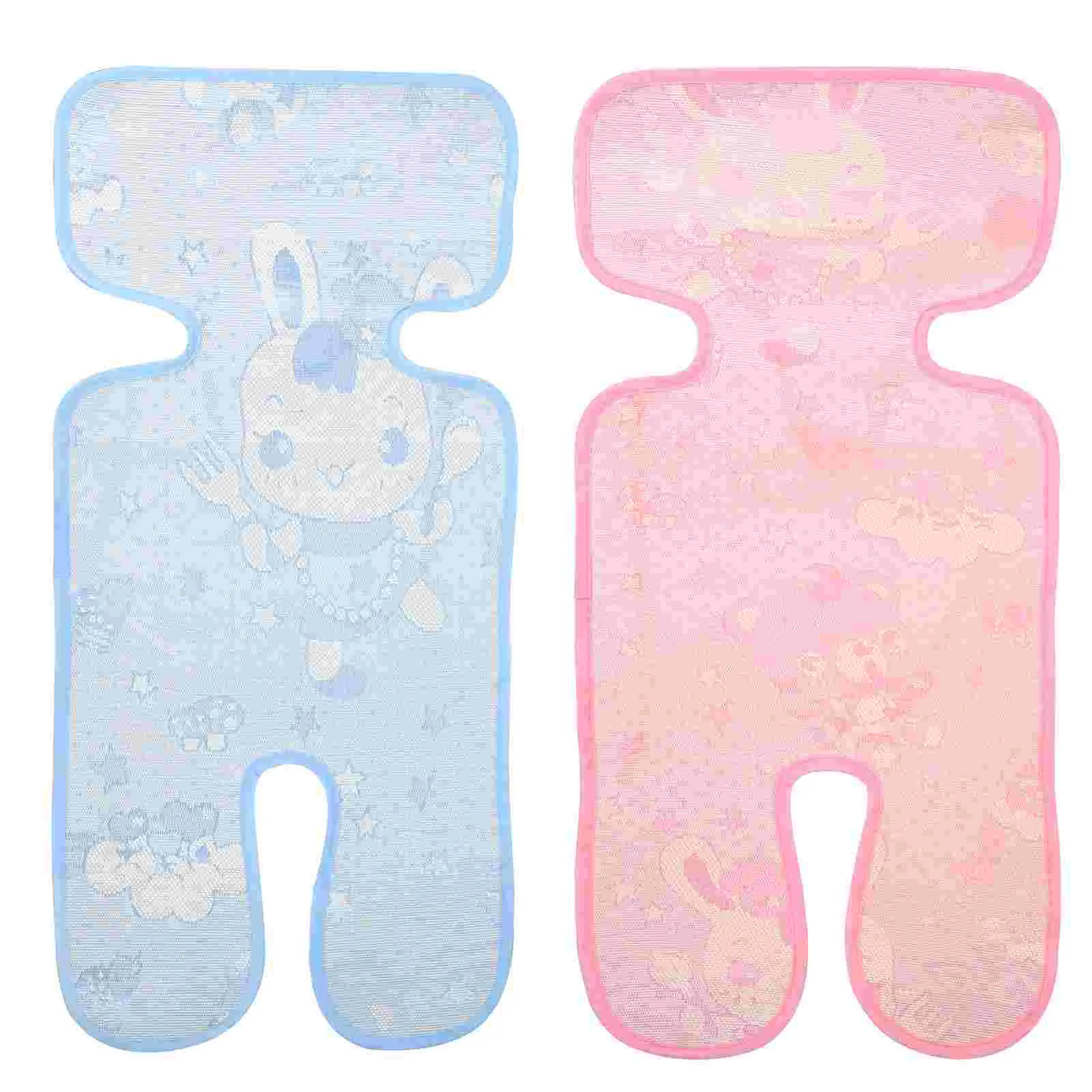 

2 Pcs Mat Infant Car Seat Carriage Trolley Baby Non-woven Fabric Sleeping Newborn