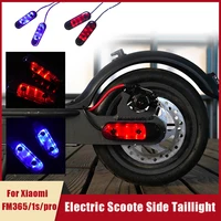 1 pair electric scooter taillight rear safety warning light for xiaomi mijia m365pro1s scooters parts rear tail lamp