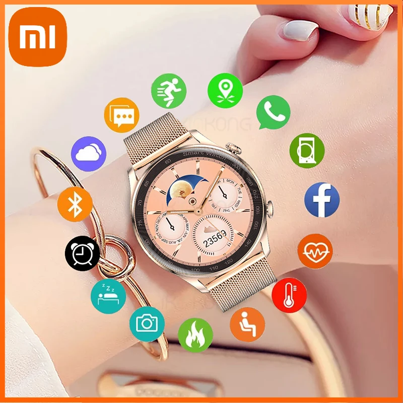 

Смарт-часы Xiaomi с Bluetooth, водостойкие, 390*390