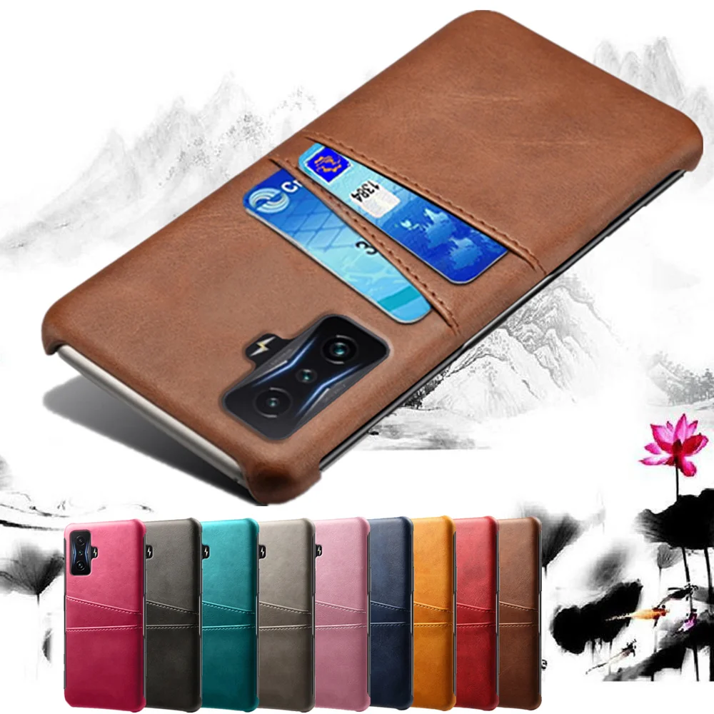 

For POCO F4 GT Case Luxury PU Leather Card Slots Phone Funda For Redmi K50 Gaming K50 Pro POCO F4 GT Coque pocof4 gt Global