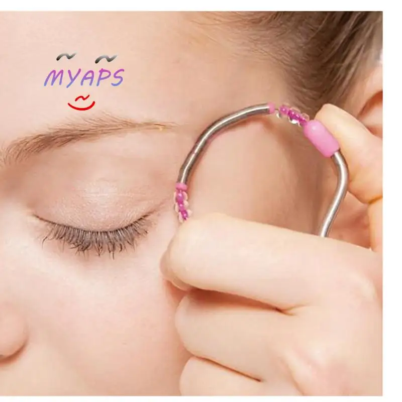 

New Handheld Facial Hair Remover Threading Beauty Epilator Tool