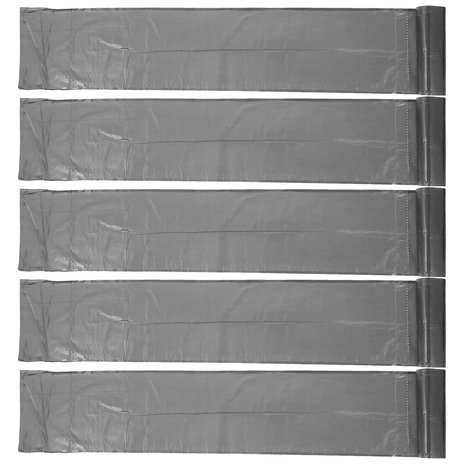 

5 Rolls Bathroom Trash Bags Plastic Garbage Bags Disposable Trash Bags for Kitchen