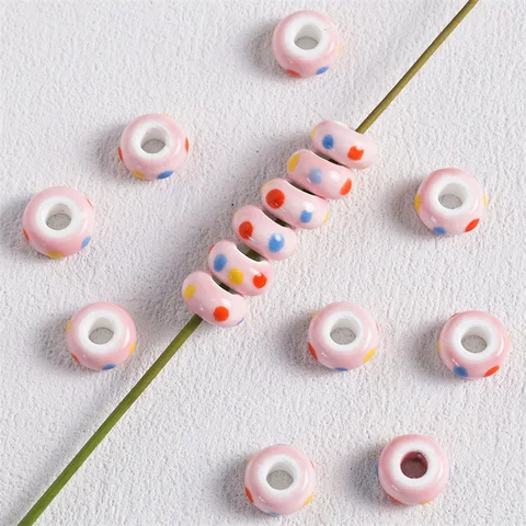 Детские керамические бусины 6x15 мм