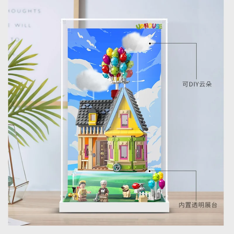 Акриловая витрина для конструктора Lego 43217 пылезащитный прозрачный дисплей набор