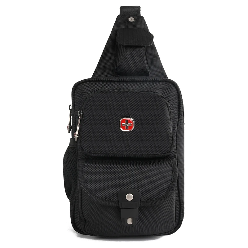 

CROSSGEAR Men's Chest Bags Casual Small Short Trip Travel Carry Bags Men's Waterproof Shoulder Crossbody Bags Nylon Handbags