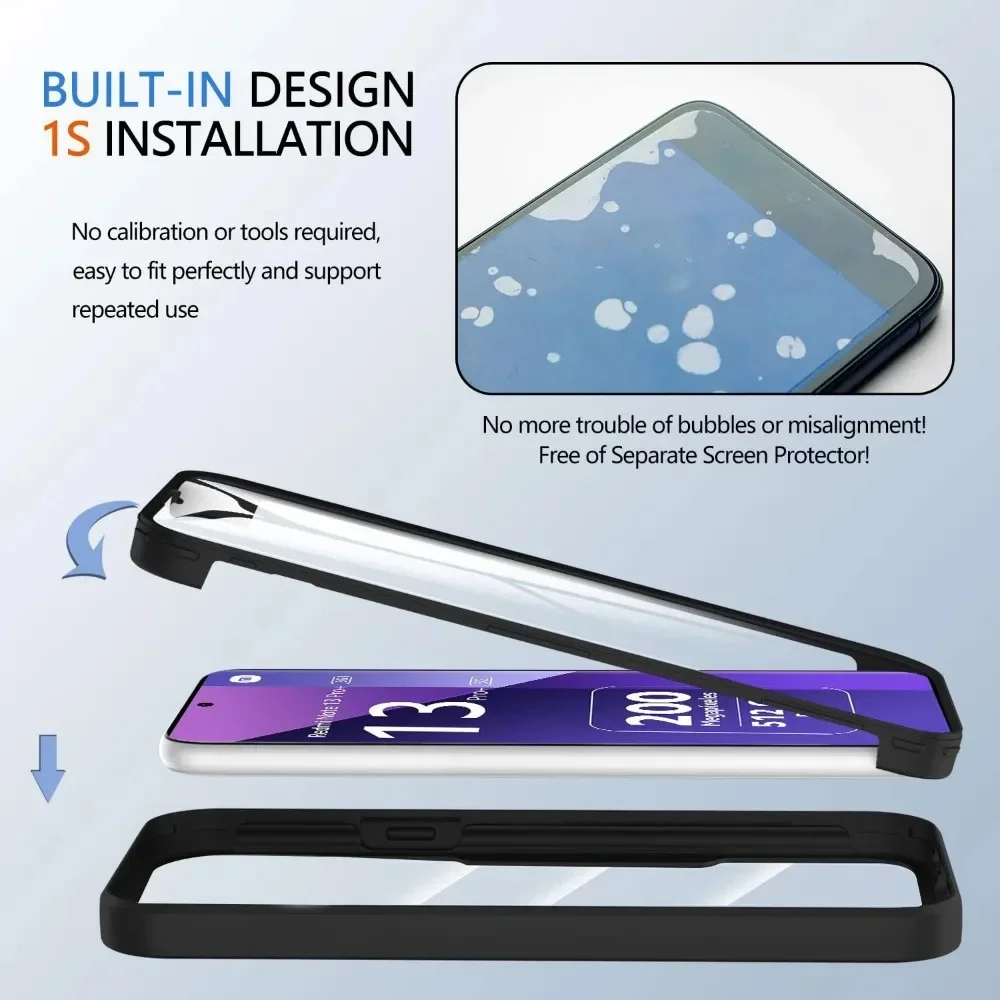 Защитный чехол для Xiaomi Redmi Note 13 Pro Plus полноразмерная защита экрана 360 дюйма 5G 12 12s 11