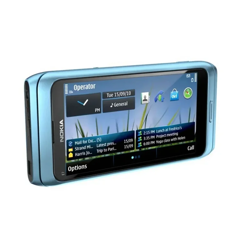 Original Nokia E7 3G Phone CPU ARM11 Battery capacity 1200mAh Used phone