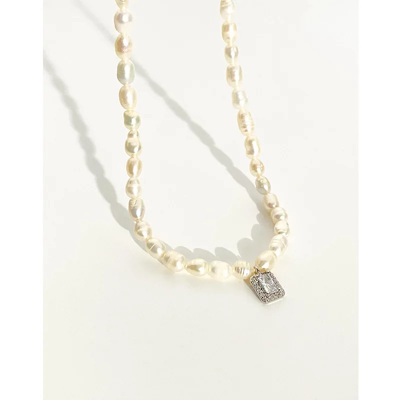 

Ожерелье из натурального пресноводного жемчуга, в стиле ретро