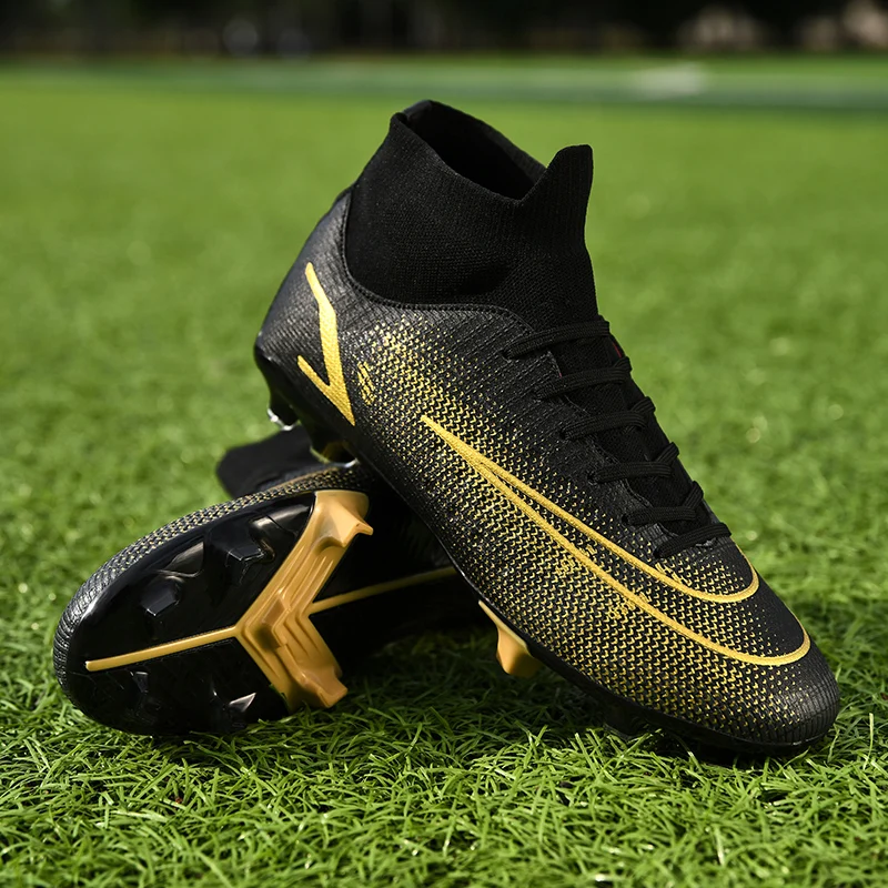 High Quality Football Boots Men Indoor Soccer Shoes Futsal Soccer Cleats Men TF/FG Football Training Sneakers chuteira de campo