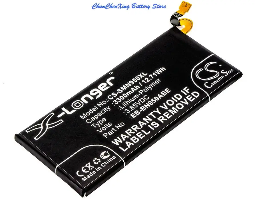 Аккумулятор Cameron Sino 3300 мАч EB-BN950ABE для Samsung Galaxy Note 8 SM-N9500 N9508 N950D N950F N950FD N950J N950N N950U N950W