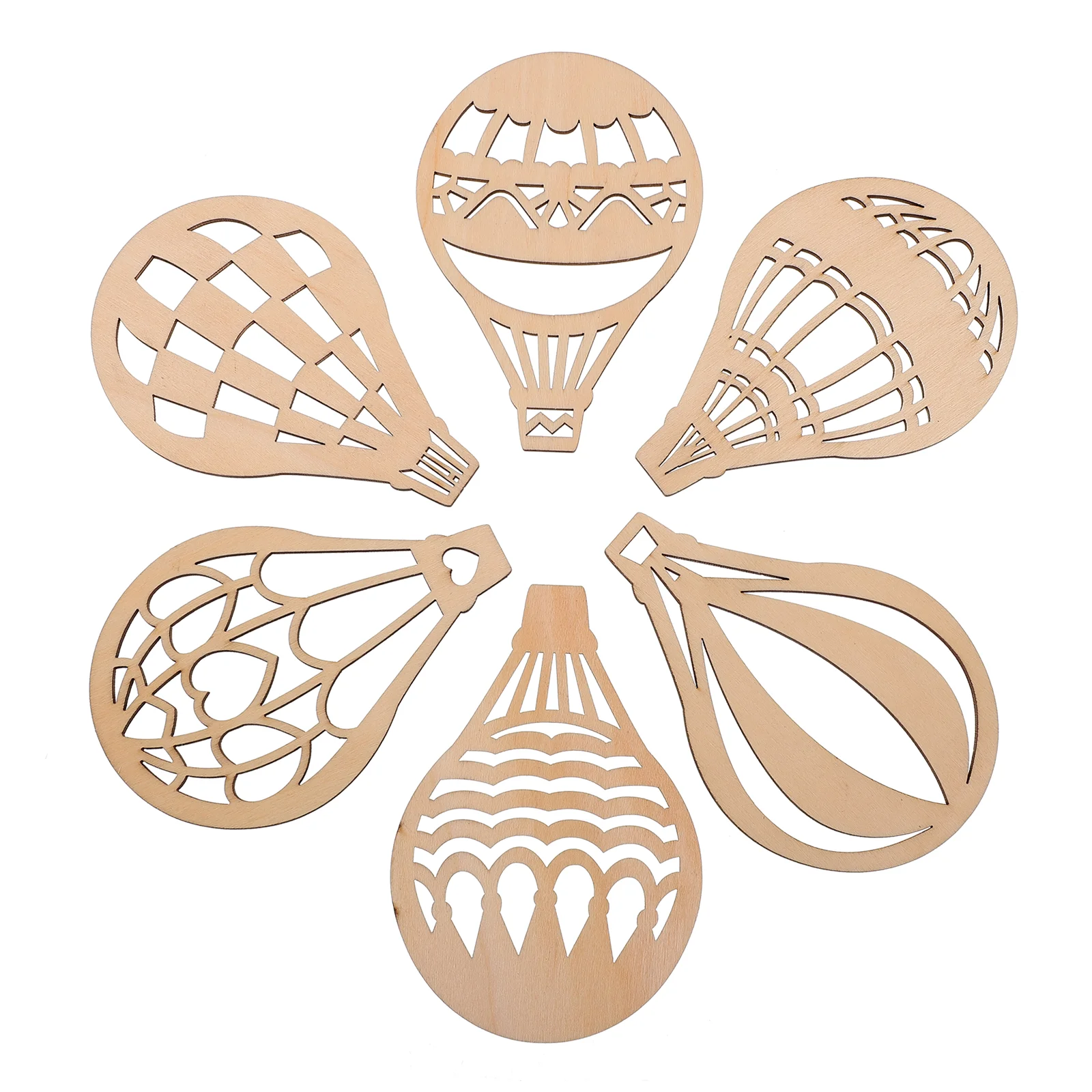 

30 Pcs Spring Crafts Kids Unfinished Wood Pieces Wood Cutout Crafts Scrapbooking Embellishments Unfinished Wood Cutouts