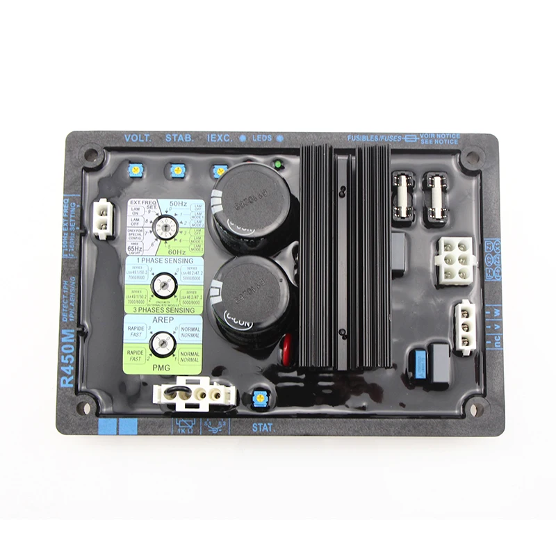 Регулируемый дизельный генератор Leroy Somer R450M регулятор AVR