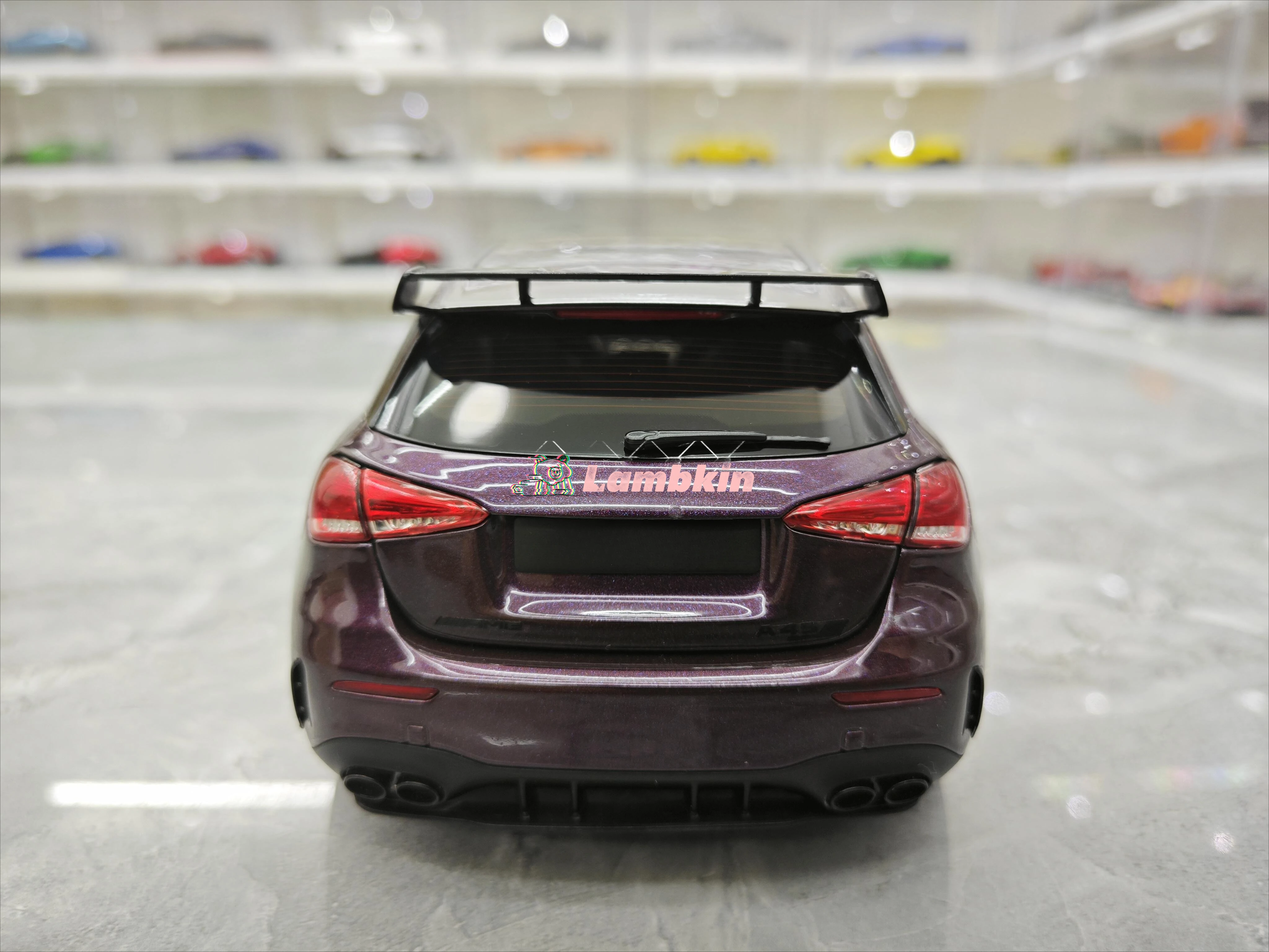 NZG benz-A45S ограниченная серия имитация сплава металла модель автомобиля 1/18