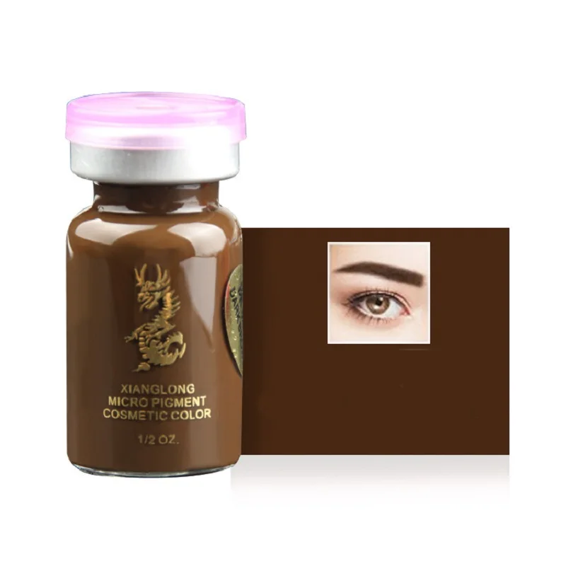 

Eyebrow Tattoo Ink Semi Permanent Durable Emulsions Makeup Pigment No Fading Microblading Coloring Beauty Tool Supplies 8ML Rabe