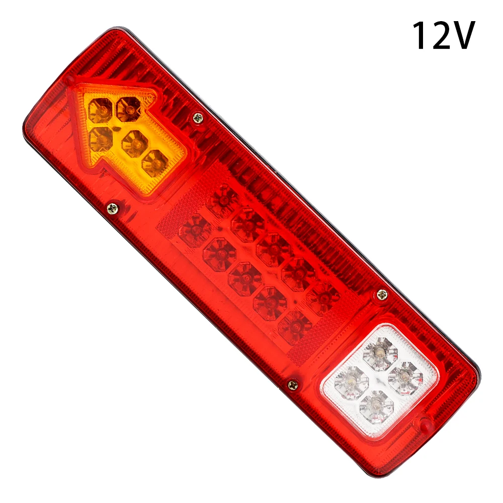 

19 Светодиодных Задних Фонарей В Сборе, Стоп-сигнал Для Прицепов, Грузовиков, Лодок - Задние Фонари Бампера 12 В 24 В