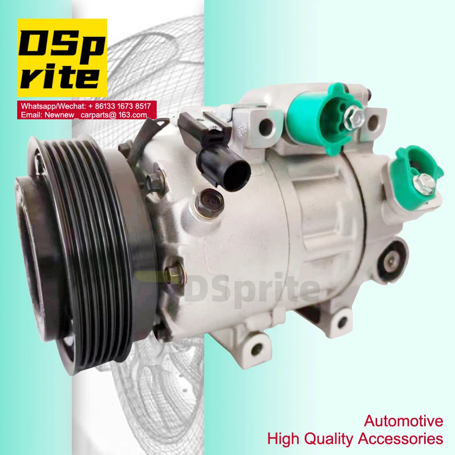 

New AC Compressor For Hyundai Santa Fe 3.3l 2014 F500-DC4AA09-XP