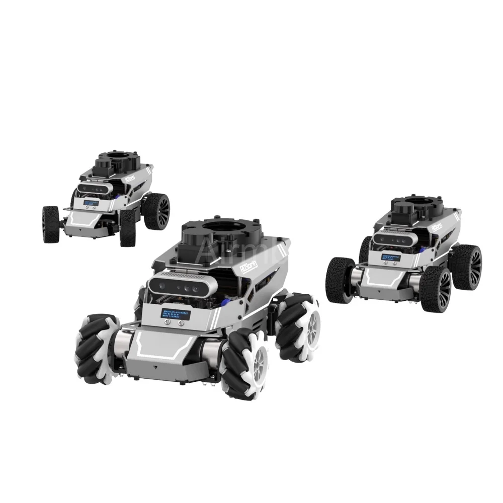 Фото Hiwonder ROS2 Smart Car Rosorin Mecanum Wheel Multimodal AI Vision Большая модель Slam Navigation Programming Robot №2