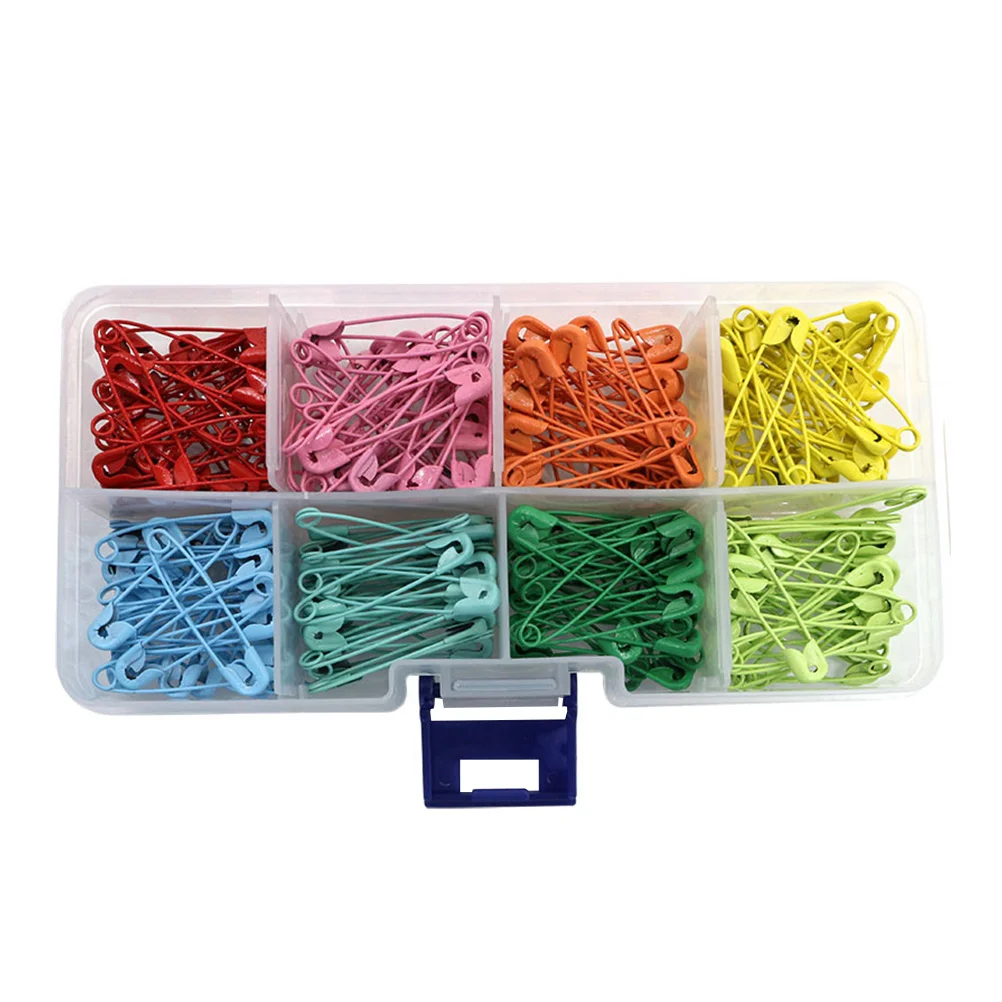 

Safety Pinlarge Diycolored Big Small Bulk Colorful Minishirt Solidarity Fastener Clips Metal Assorted Clothes Cloth Sewing