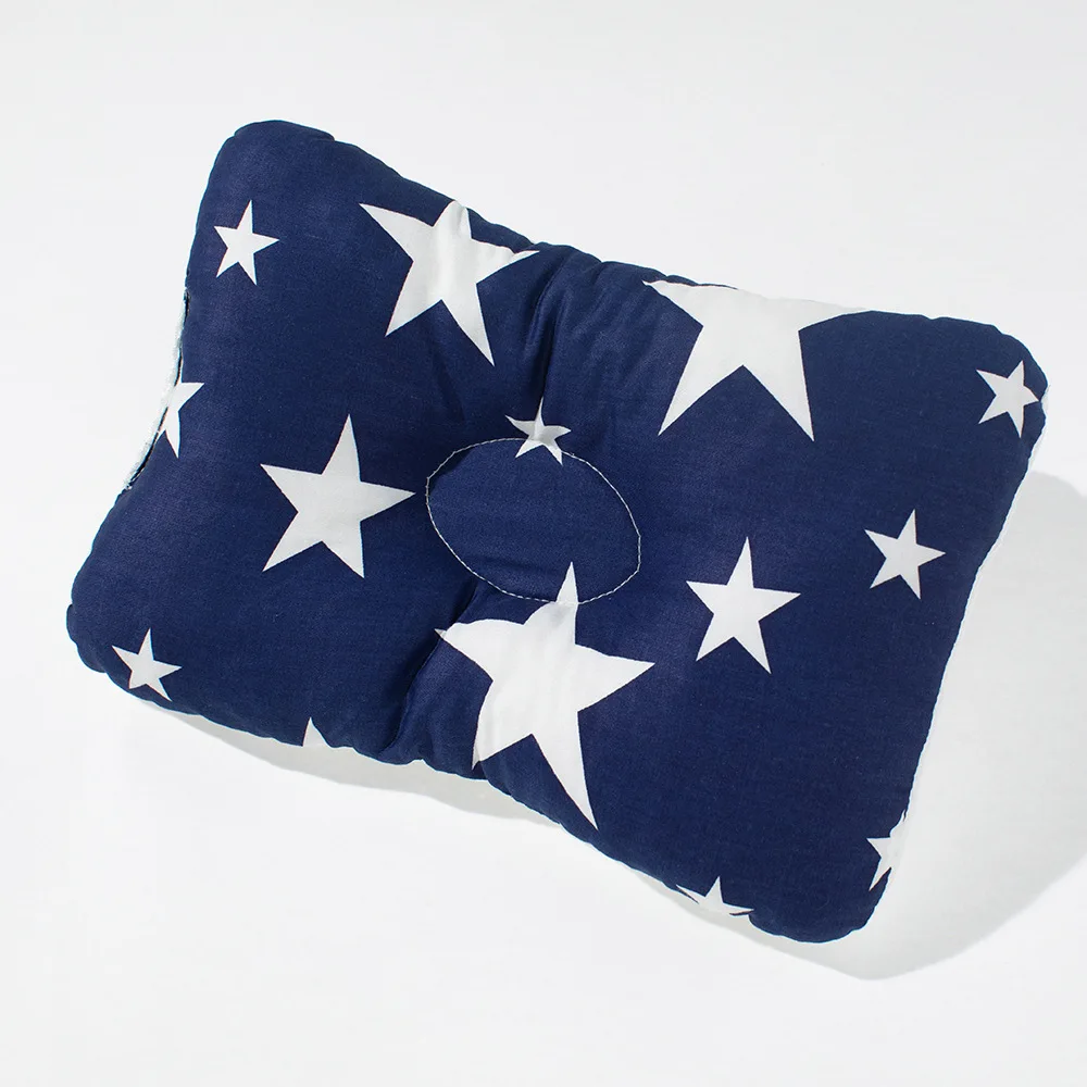 Baby Nursing Pillow Infant Newborn Sleep Support Concave Cartoon Printed Shaping Cushion Prevent Flat Head |