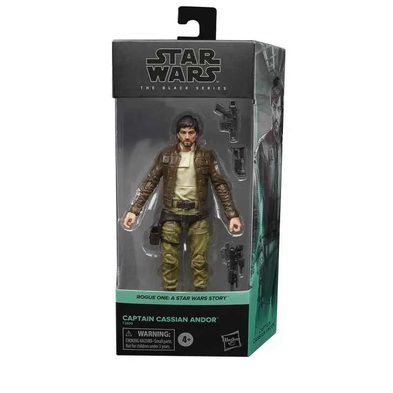 

Original Star Wars The Black Series Captain Cassian Andor 6" Action Figure Fan Collectible Figure Toy Gift for Kids