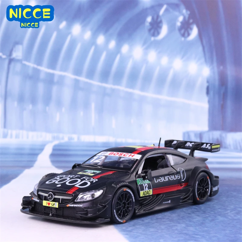 

Модель спортивного автомобиля Nicce 1:32 Mercedes Benz C63 DTM, модель игрушечного автомобиля из сплава, коллекционная игрушка, подарок, внедорожник F215