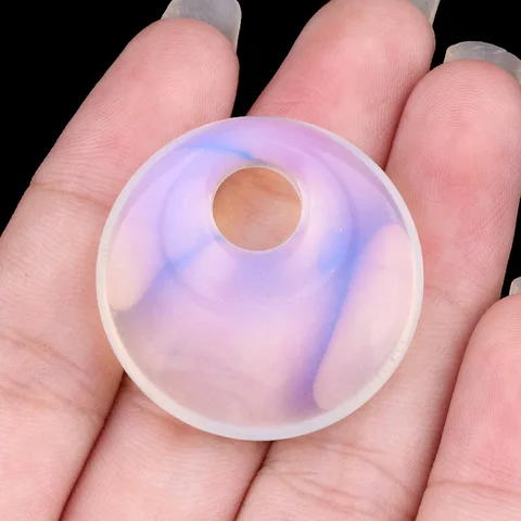 Натуральные агатовые бусины 30 мм