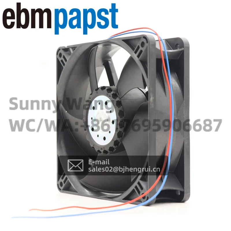 Фото ebmpapst 4414H 120x120x38 мм 12 см 12038 24 В постоянного тока 8,6 Вт 0,36 А 240 м3/ч 4300 об/мин шарикоподшипник шкаф осевой вентилятор охлаждения №5