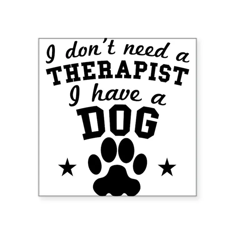 

Мне не нужен специалист, у меня есть наклейка с собакой, квадратная наклейка для ноутбука, автомобиля, милый мультяшный художественный модн...