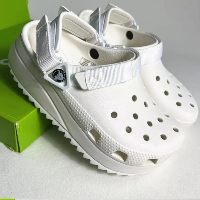 Классические сабо Crocs унисекс для взрослых тапочки увеличения роста обувь на