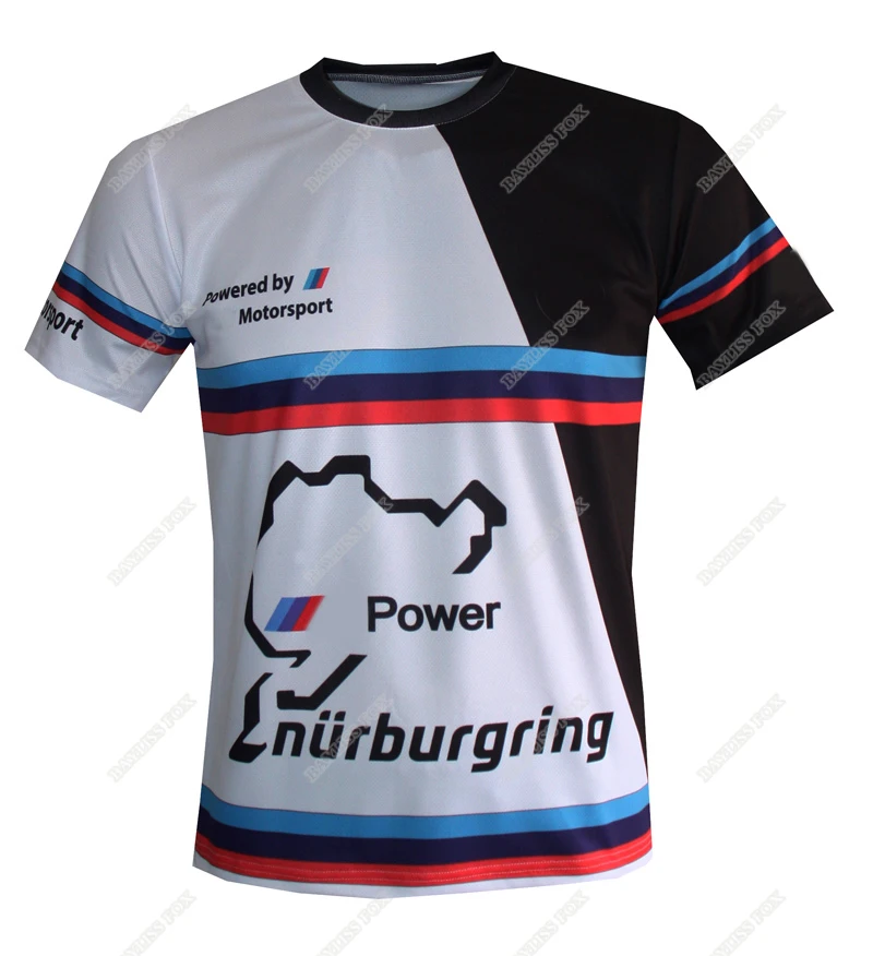 

Summer 2021 For BMW Motorsprot Racing Equipment Motorcycle Motorrad Men's Motorbike Quick Dry T-Shirts Superbike Team Jerseys