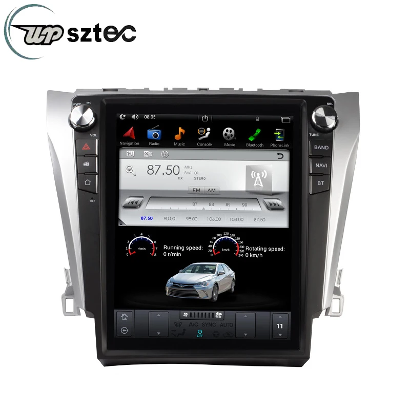 

12.1" Android 9.0 Car DVD Video Navigation Player For Toyota Camry 2015- HD 1024*768