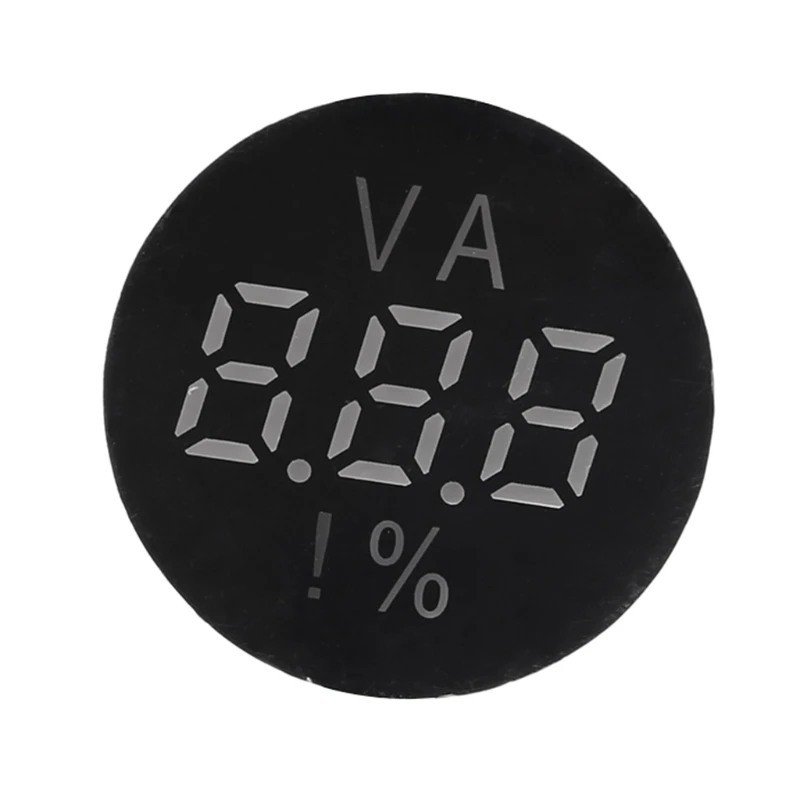 

LED Display Voltmeter Digital Meter Gauge Mini Battery 2/3 Wires for Dc 0-150V 12/24/60/9