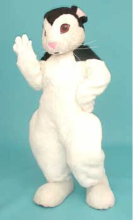 Bunnicula вампирский кролик костюм талисмана Хэллоуин аниме костюмы для косплея