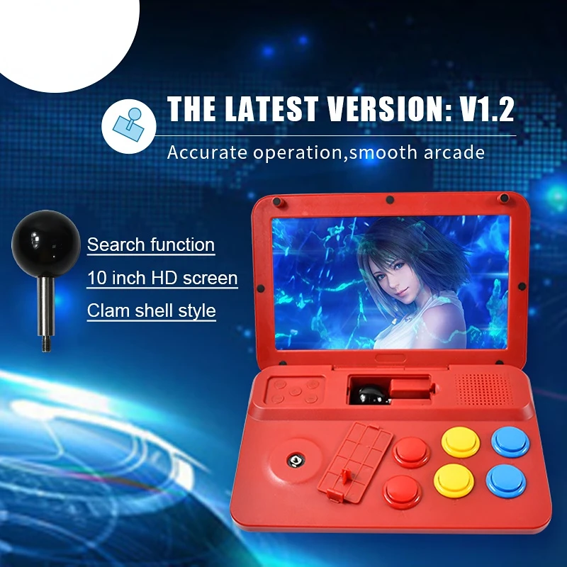 

Kid Gift Game Play A13 10 Inch Joystick Arcade Architecture Quad-Core CPU Simulator Video Game Console New Game Children's Gift