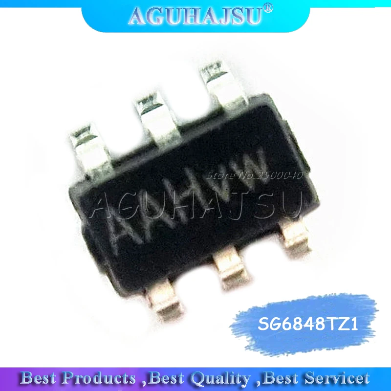 

10Pcs SG6848TZ1 SOT23-6 SG6848 SOT SG6848T 6848TZ1 SOT-23-6