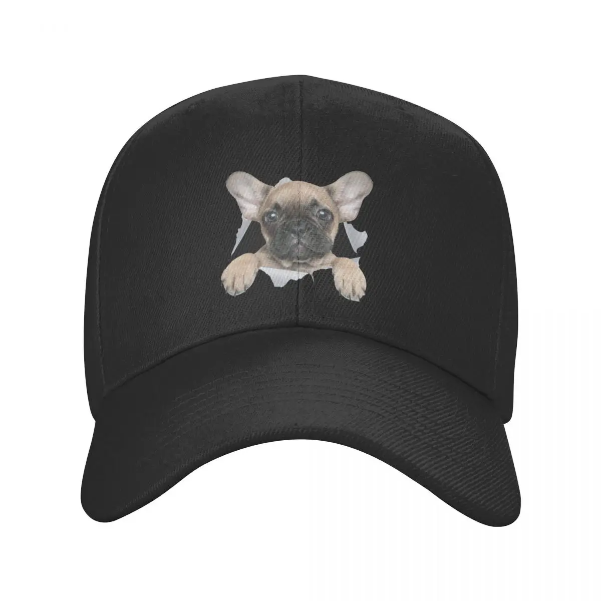 

Fashion Unisex Cute French Bulldog Baseball Cap Adult Frenchie Dog Adjustable Dad Hat Sports Snapback Caps Trucker Hats
