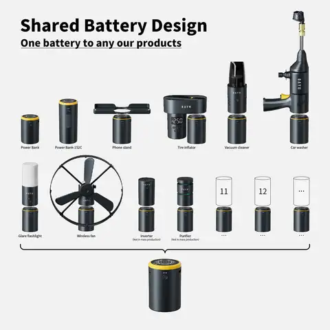 Power Bank BAYU 15000 мАч, беспроводное портативное зарядное устройство для телефона мощностью 15 Вт, аккумулятор для быстрой зарядки 22,5 Вт, 1 USB-C 2 USB-A для всех телефонов
