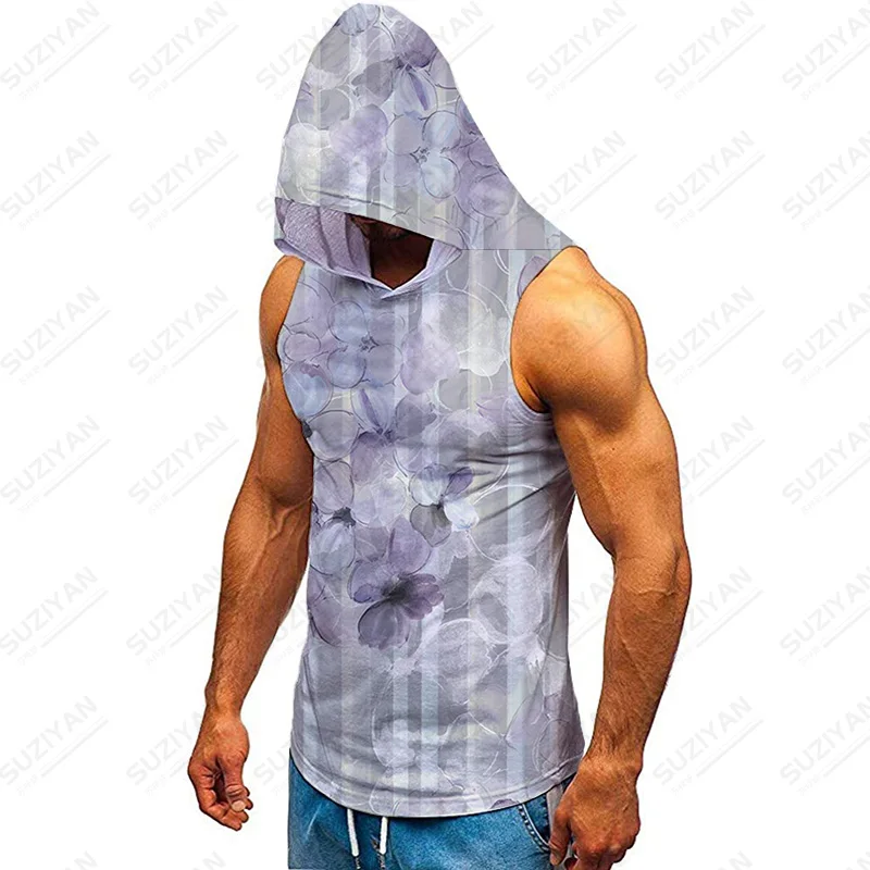 

Anime T Shirts Online Hot Sale Standard-Fit Thin Fit Gothic Top Top Quality Plaid Clothing Clothes Fashion Mesh Tank Top Men